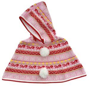 Dr Seuss The Grinch By HA Sweater Knit Hooded Poncho Size 110 (5)